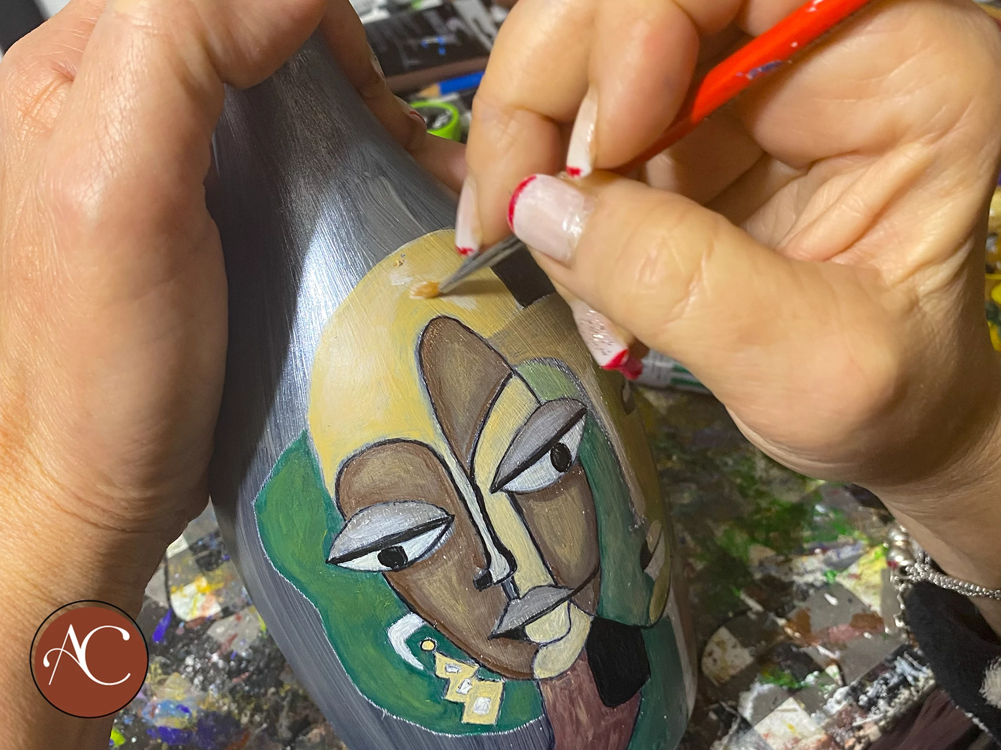 Bottiglie dipinte (ancora disponibili)