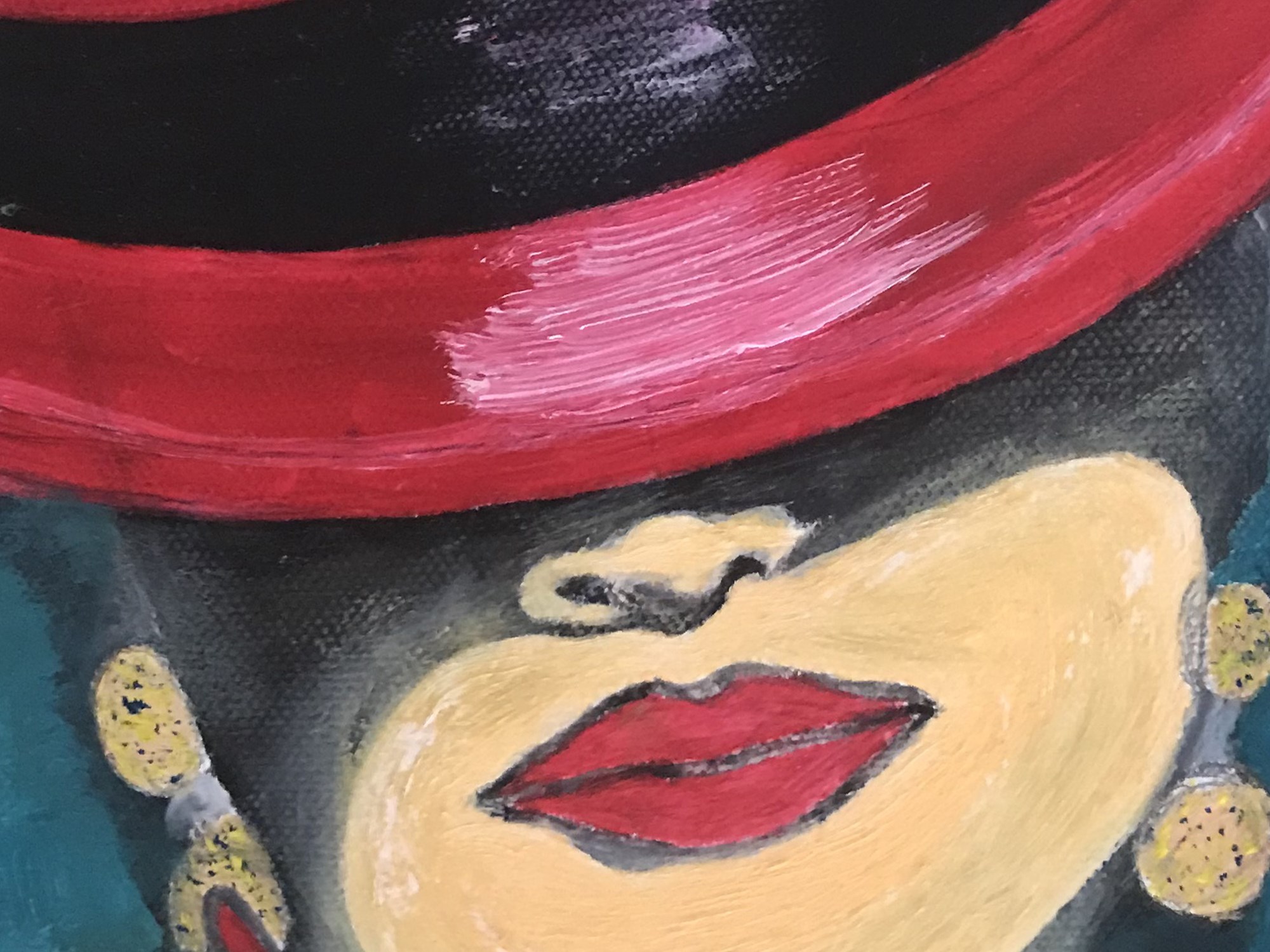 Lei cura attentamente la scelta dei colori; questo rosso, né troppo anonimo, né troppo volgare, ma molto particolare, denota a sua capacità di presentarsi con una sua personale caratteristica.